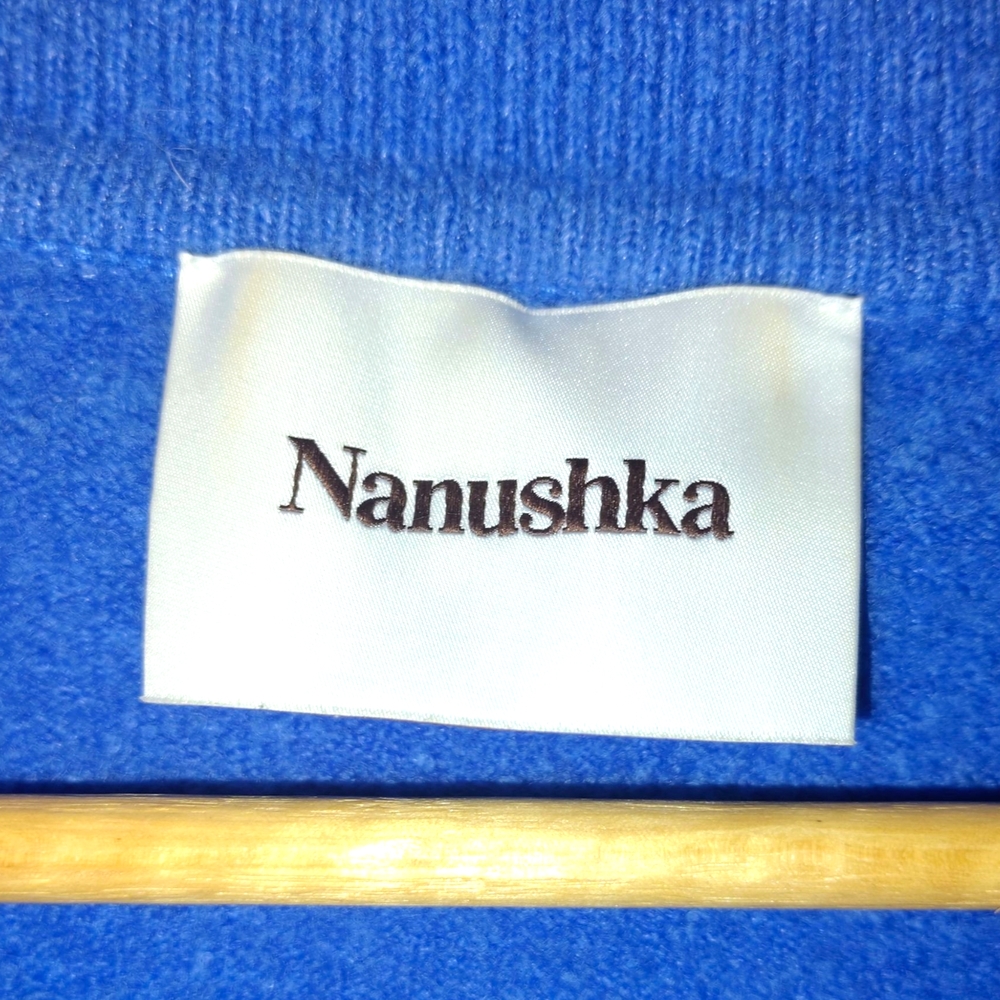 NANUSHKA Moreno Wool Cropped Cardigan Sweater: Size S (++ Gucci Box) - Picture 4 of 10
